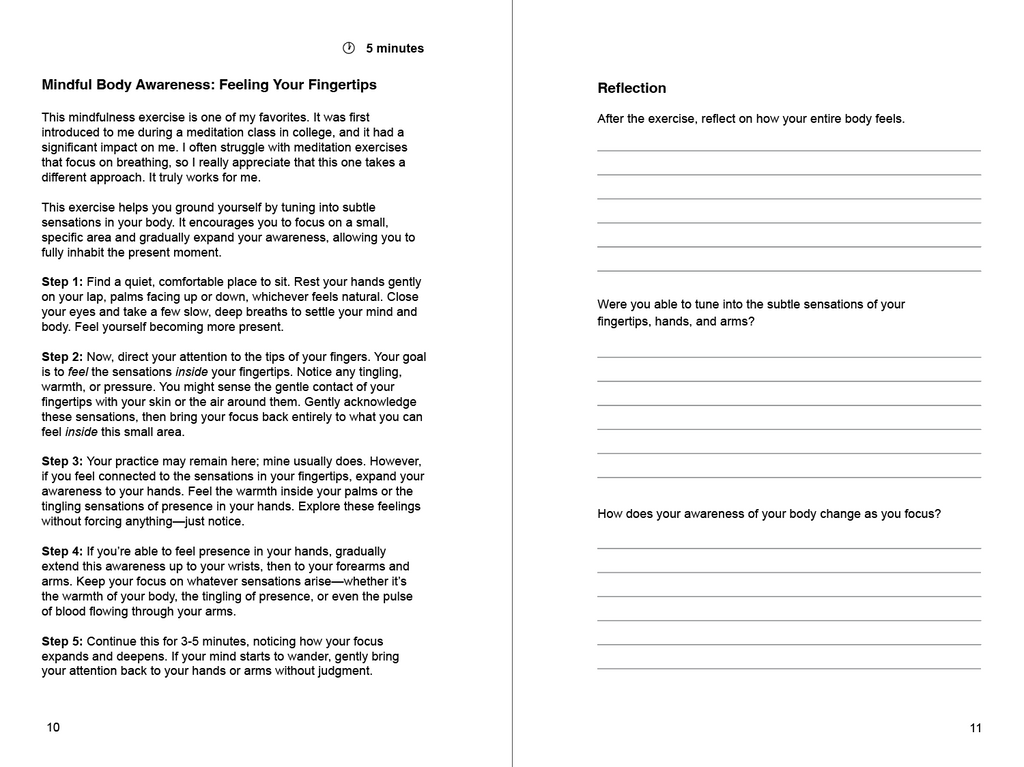 BULK(3 BOOKS) PRESENT: A Journal and Workbook to Cultivate Presence and Mindful Living